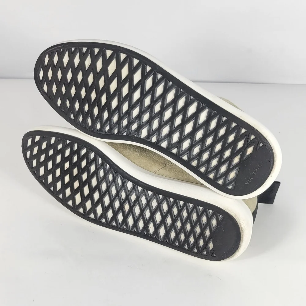 Via Spiga Marlow Suede Sneakers #580 Size 8.5M